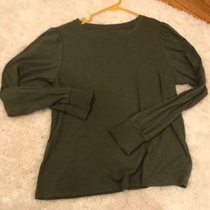 Sonoma green long sleeve shirt size large